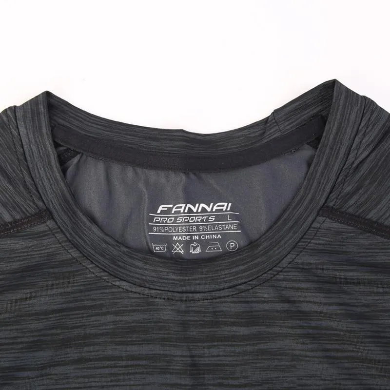 Men's Compression Running Bodybuilding Fitness Sportswear Sport T-Shirts