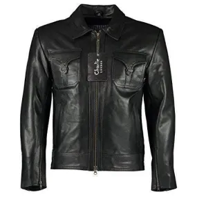 Mens Drifter Vintage Brown Leather Jackets