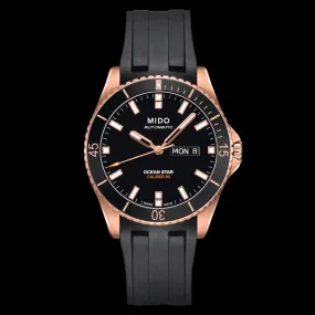 MIDO – M026.430.37.051.00 OCEAN STAR CAPTAIN Rubber / black dial 