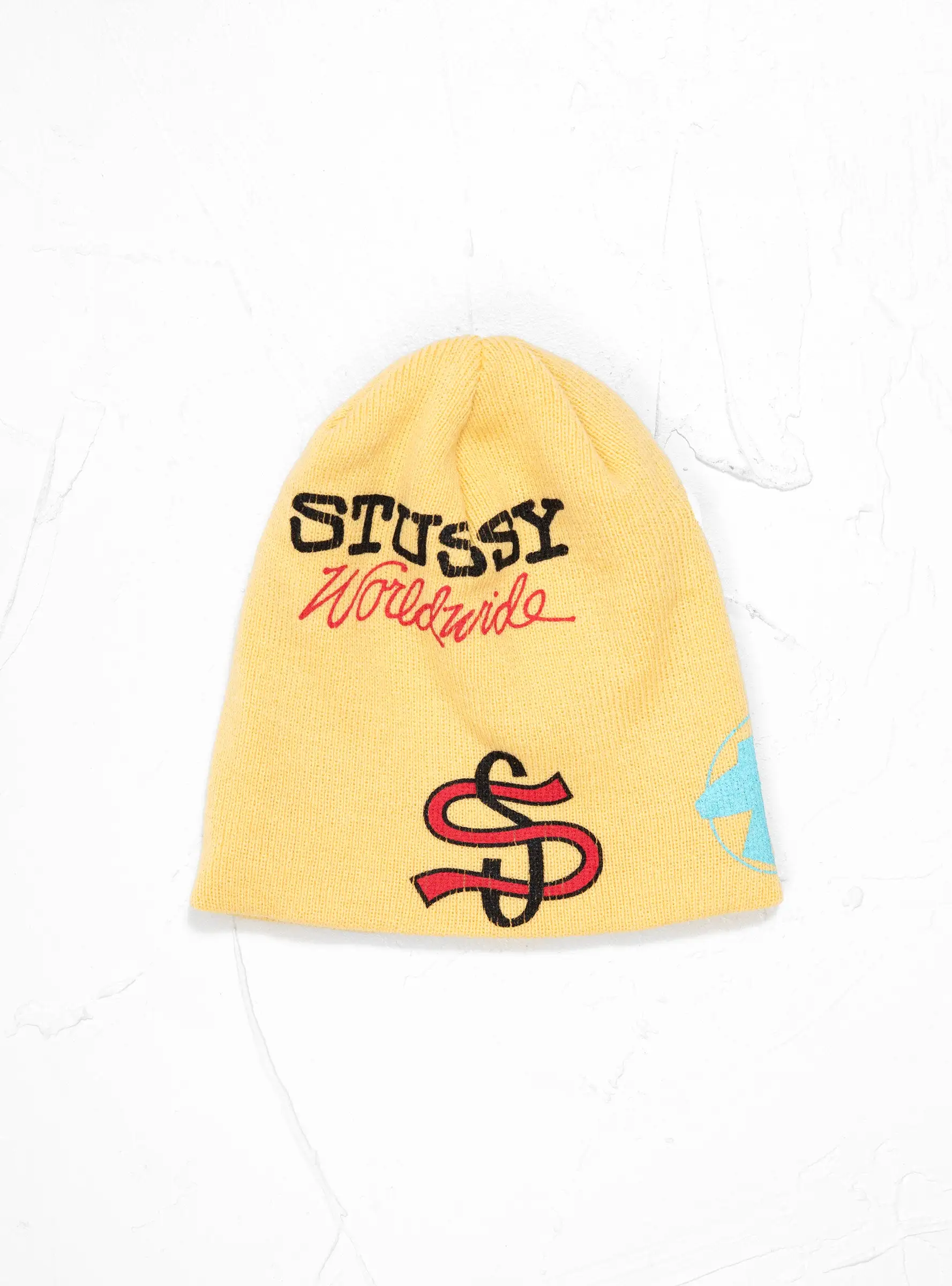 Mixed Logo Skullcap Pale Yellow