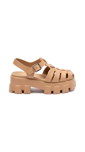 Monolith Foam Rubber Sandals - Beige