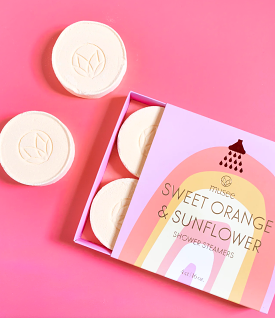 Musee Sweet Orange & Sunflower Shower Steamers