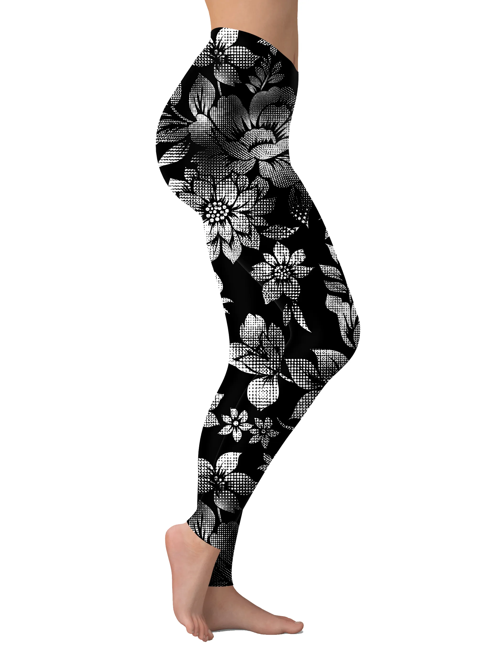 Nature's Candy B&W Leggings