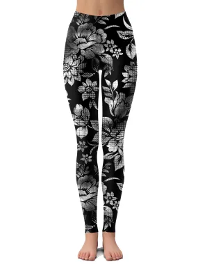 Nature's Candy B&W Leggings