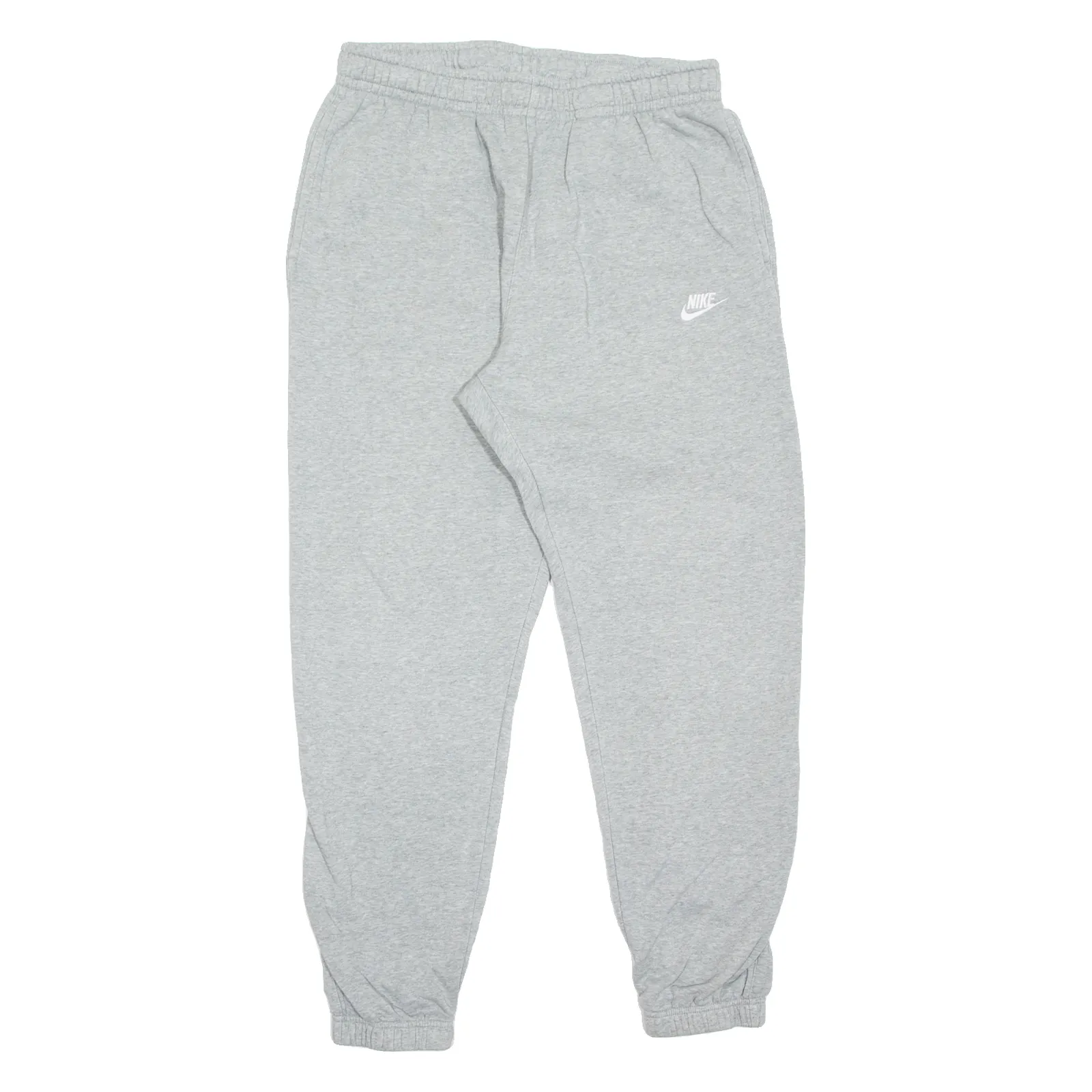 NIKE Mens Joggers Grey Tapered L W30 L29