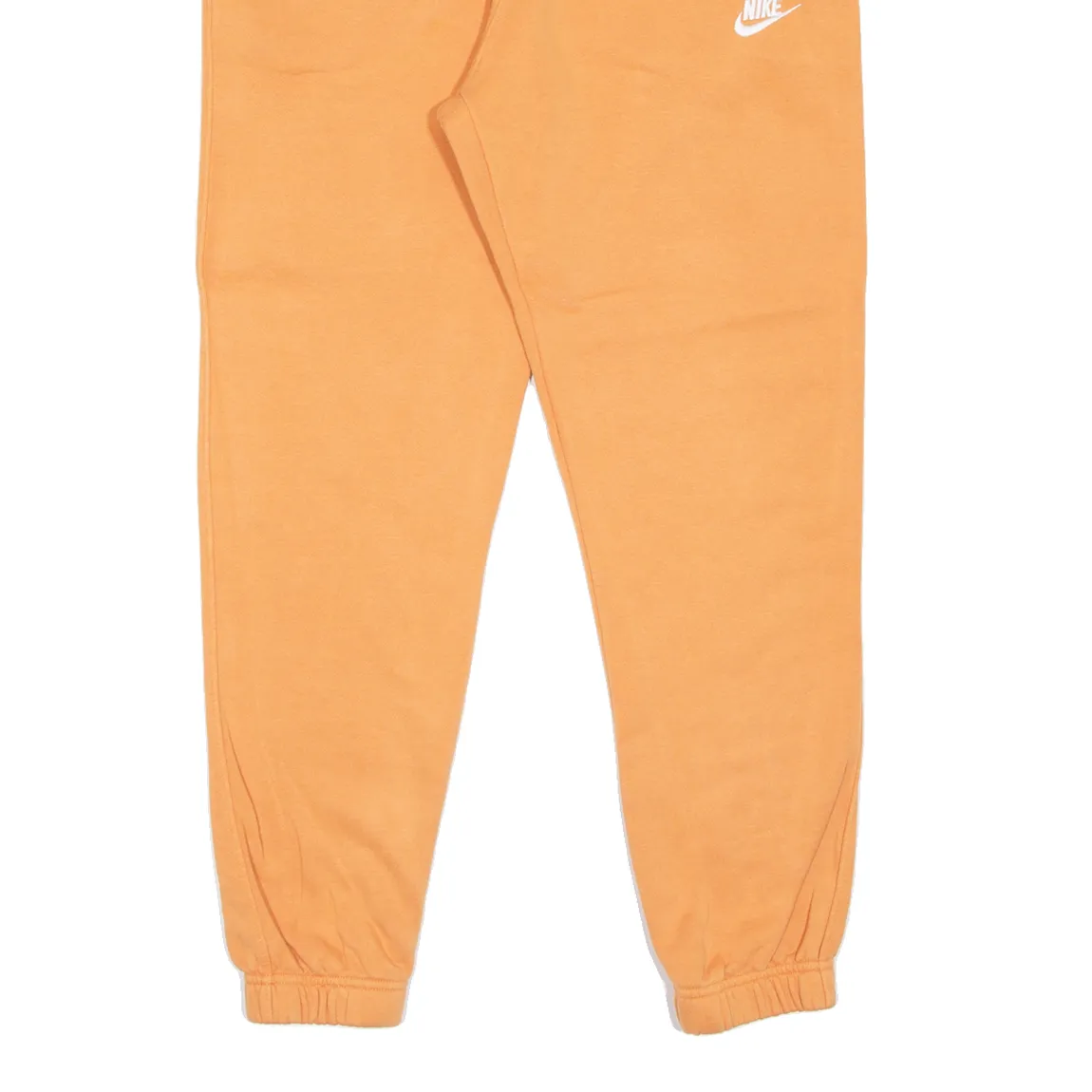 NIKE Womens Joggers Orange Tapered L W30 L28