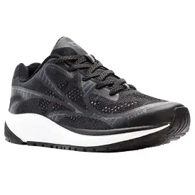 One LT Black/Grey Mesh Sports Shoes