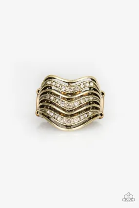 Paparazzi Fashion FInance - Brass RIng