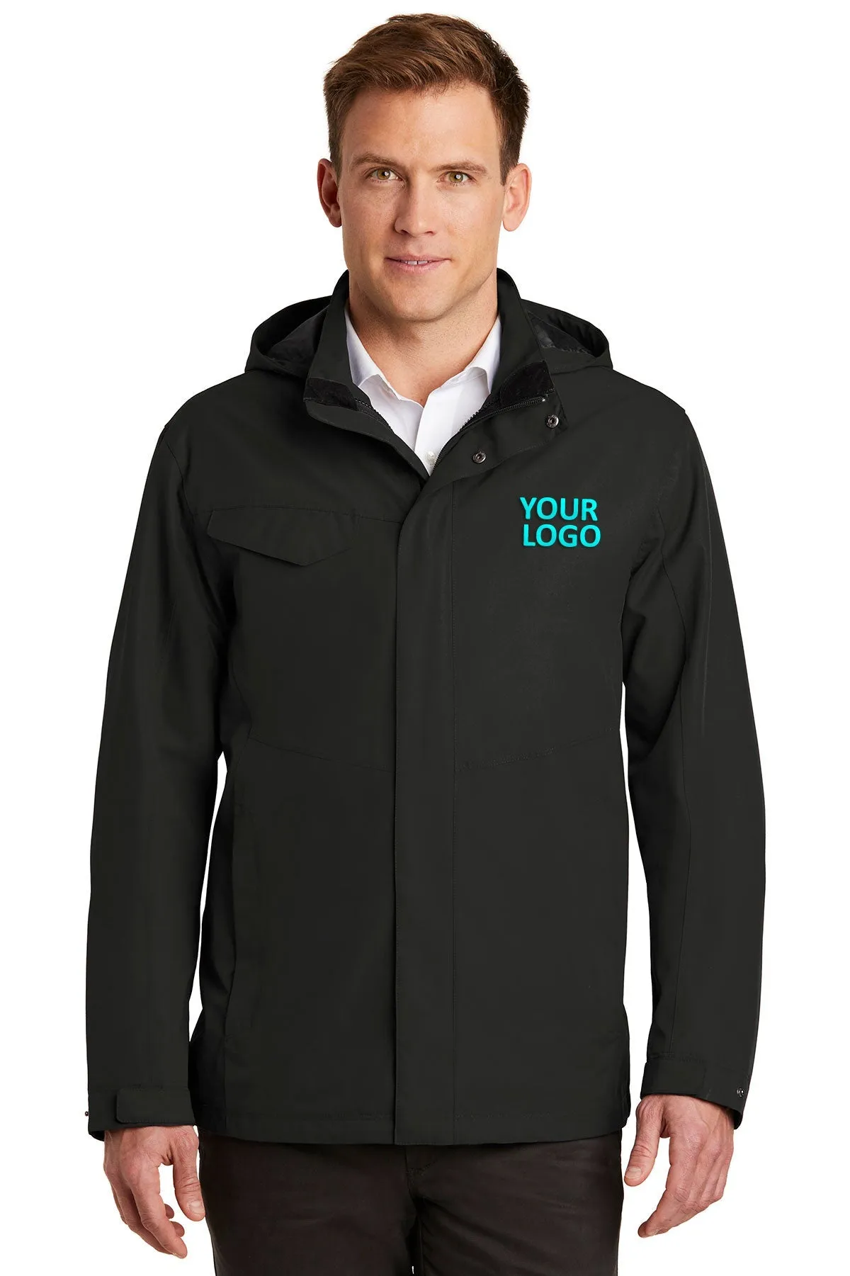 Port Authority Collective Outer Shell Branded Jackets, Deep Black