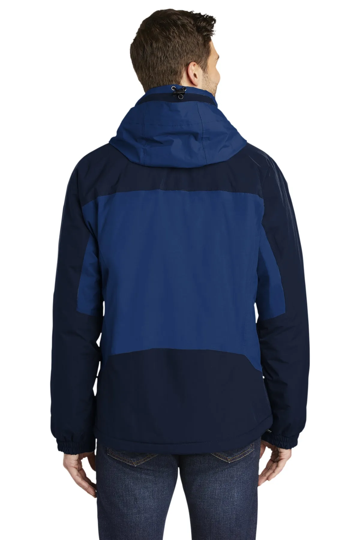 Port Authority Tall Nootka Customized Jackets, Regatta Blue/ Navy