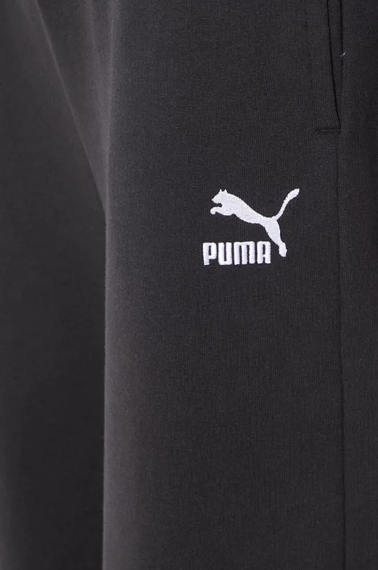 Puma cotton joggers BETTER CLASSIC black color smooth 624235