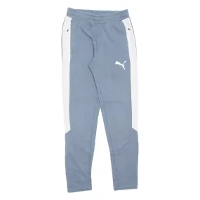 PUMA Mens Joggers Blue Tapered S W26 L29