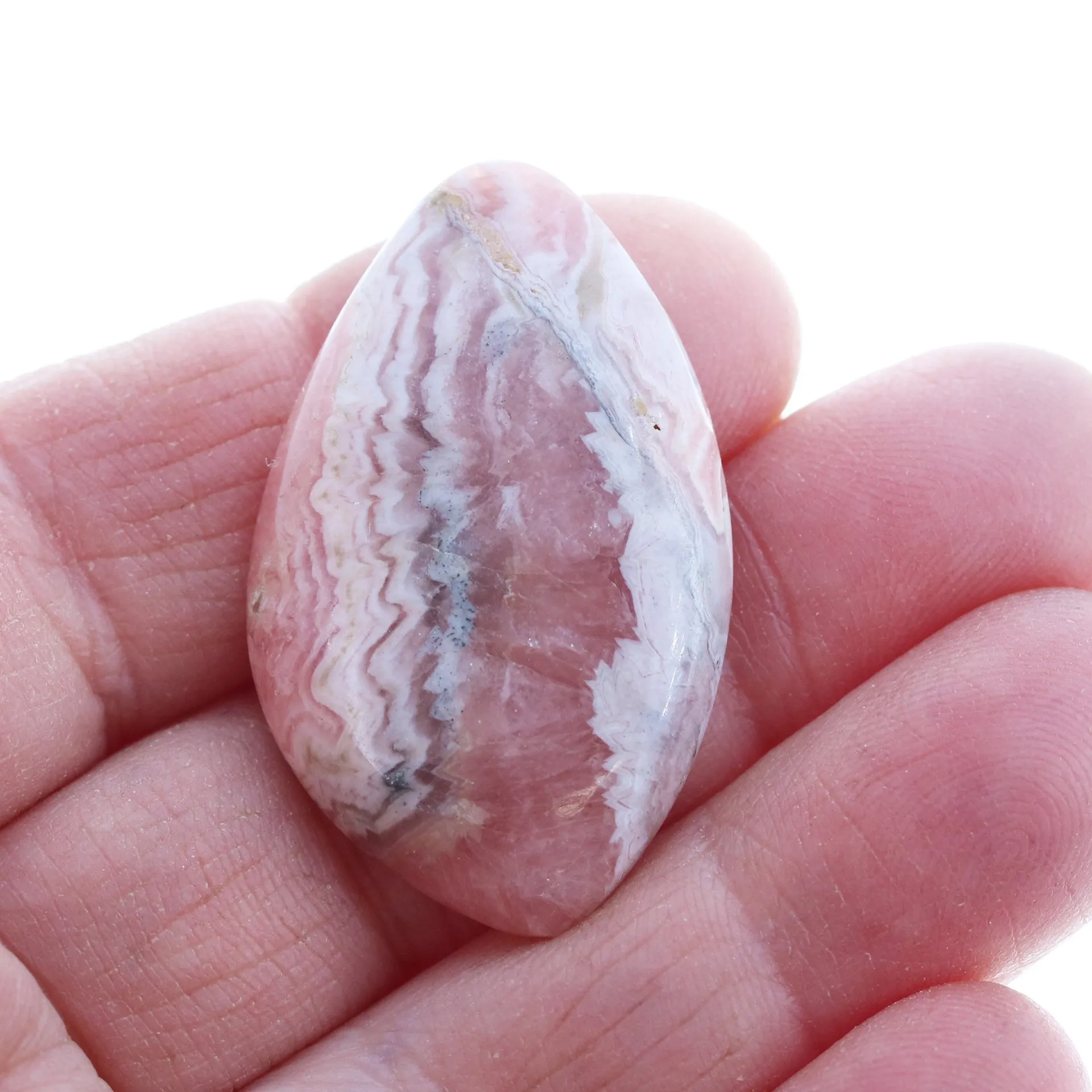 RHODOCHROSITE CABOCHON Large Teardrop 35x21mm