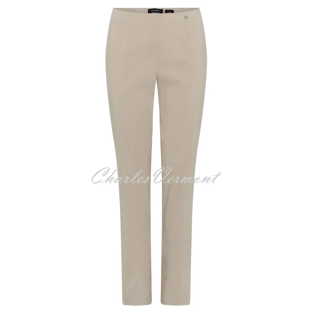 Robell Marie Full Length Trouser 51412-5499-14 (Beige)