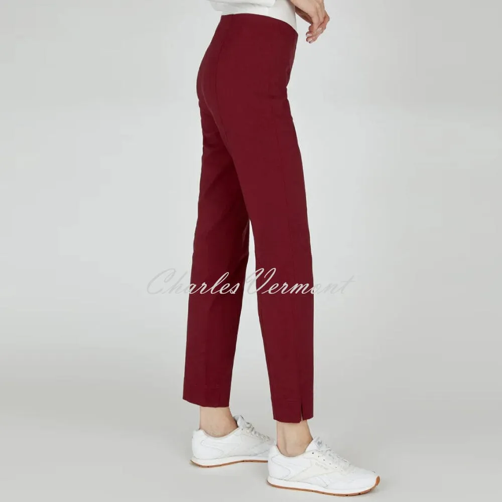 Robell Marie Full Length Trouser 51412-5499-47 (Merlot)