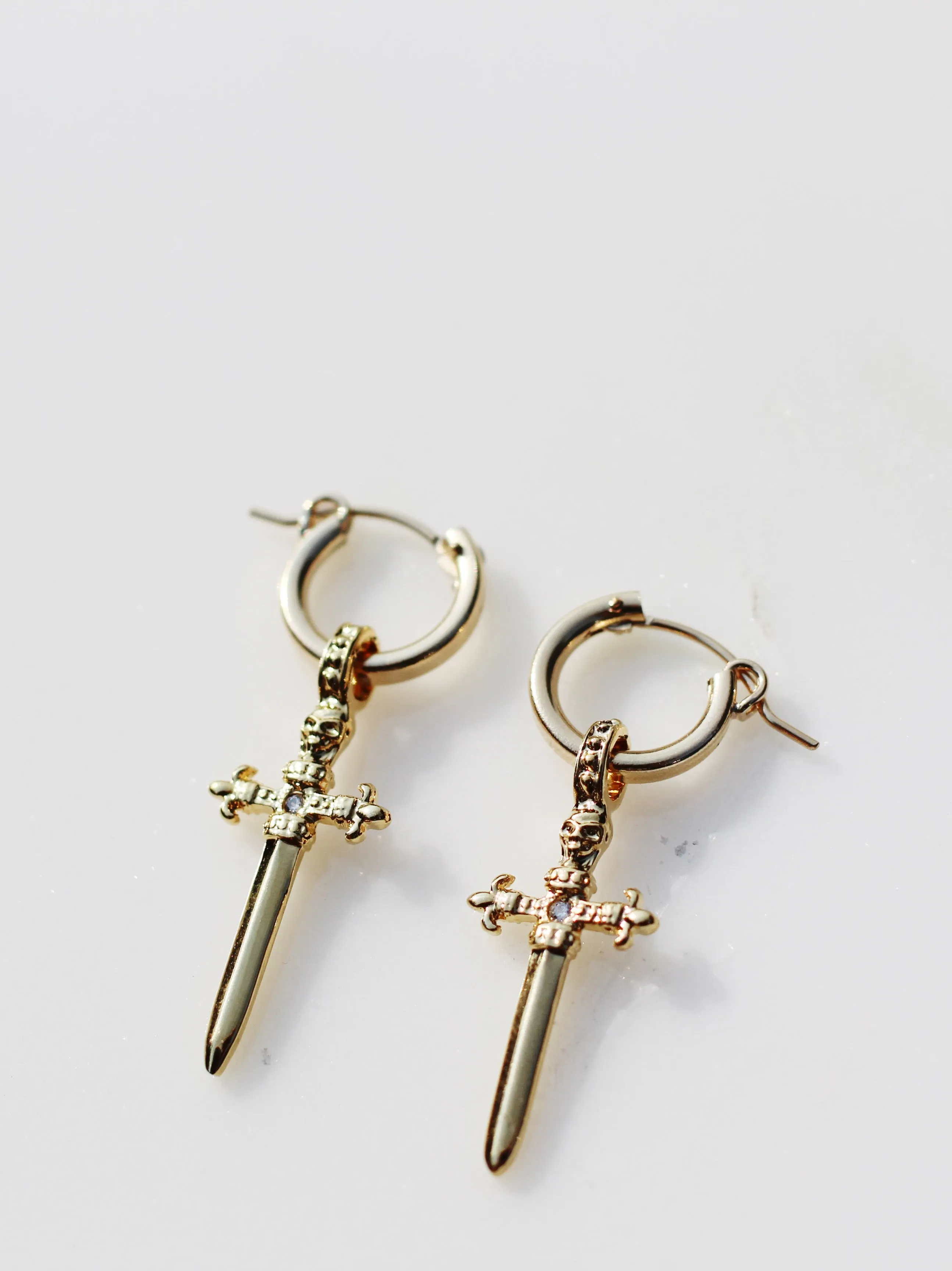 Roman Dagger Earrings