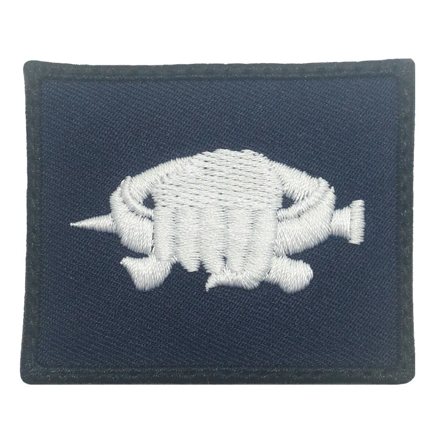 SAF TAEKWONDO BLACK BELT UNARMED COMBAT PATCH - NAVY WHITE