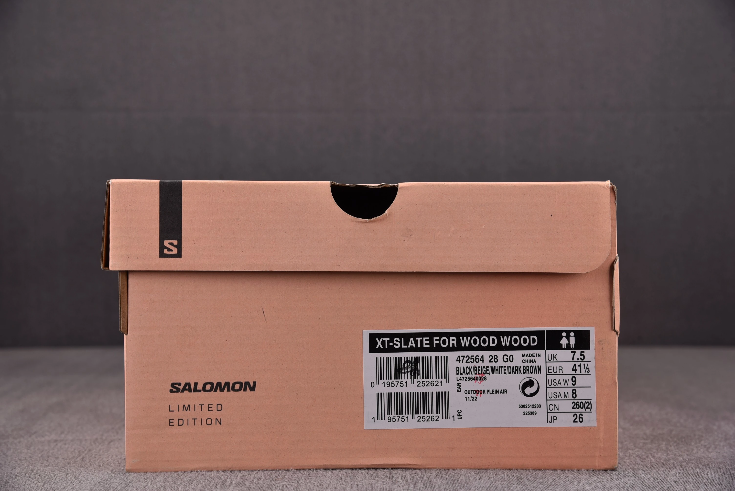 Salomon XT-Slate Wood Wood Black Kelp