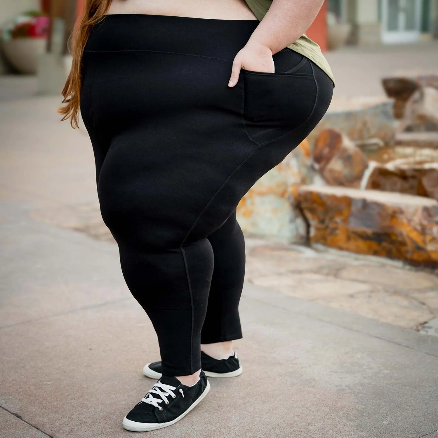 Short Squat Proof Leggings - Black (V2)