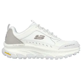 SKECHERS Men's D Lux Trekke Running Shoe (Off White/Gray)