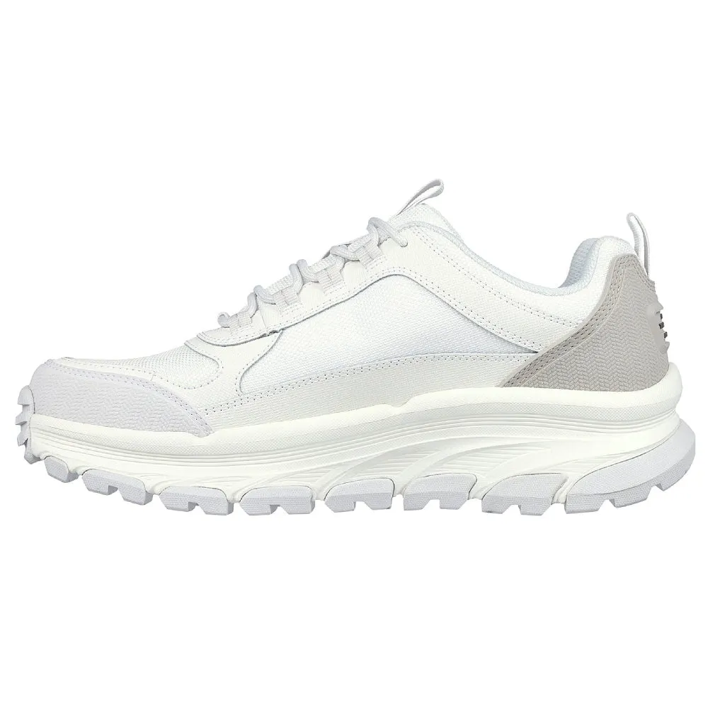 SKECHERS Men's D Lux Trekke Running Shoe (Off White/Gray)