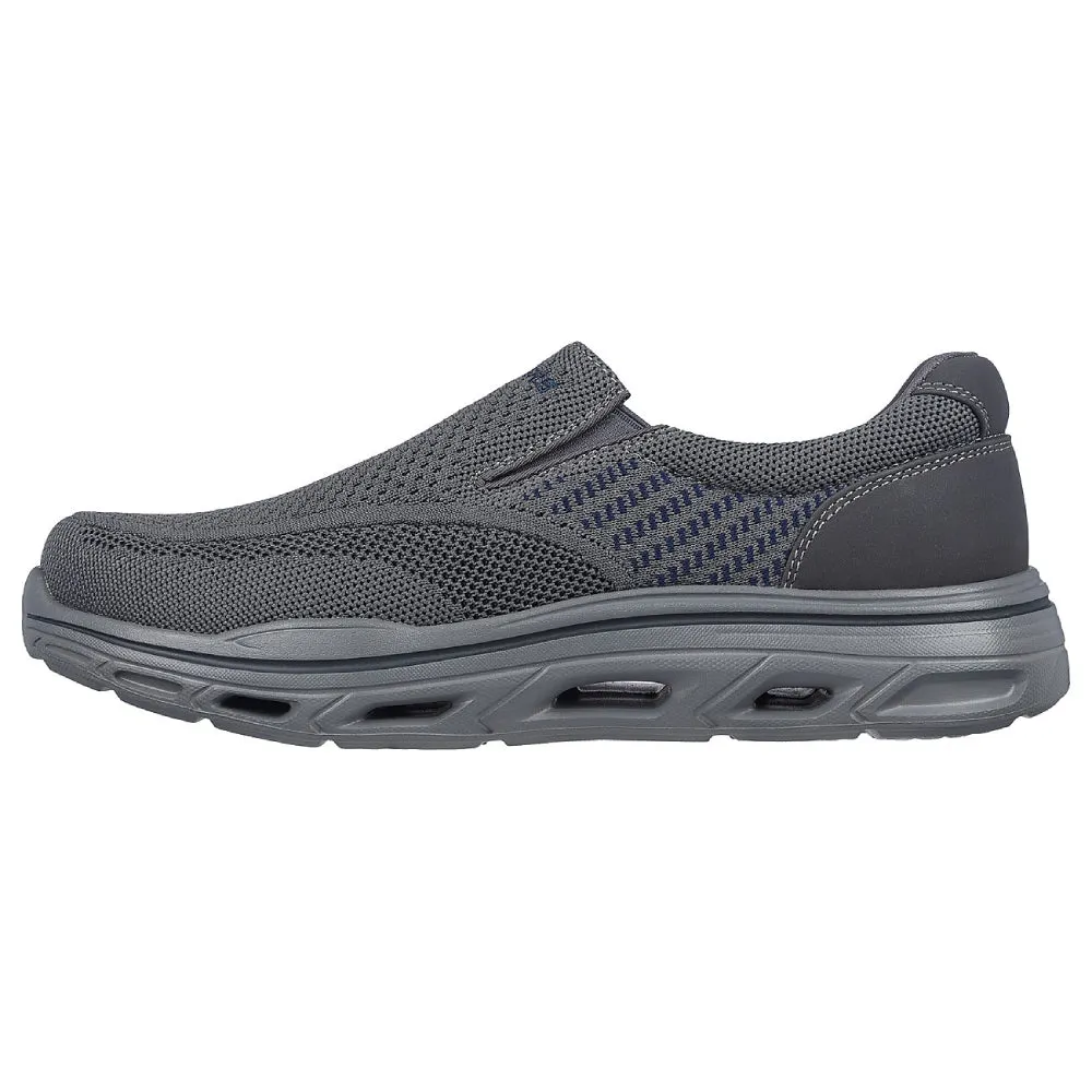 SKECHERS Men's Glide Step Expected Running Shoe (Grey)