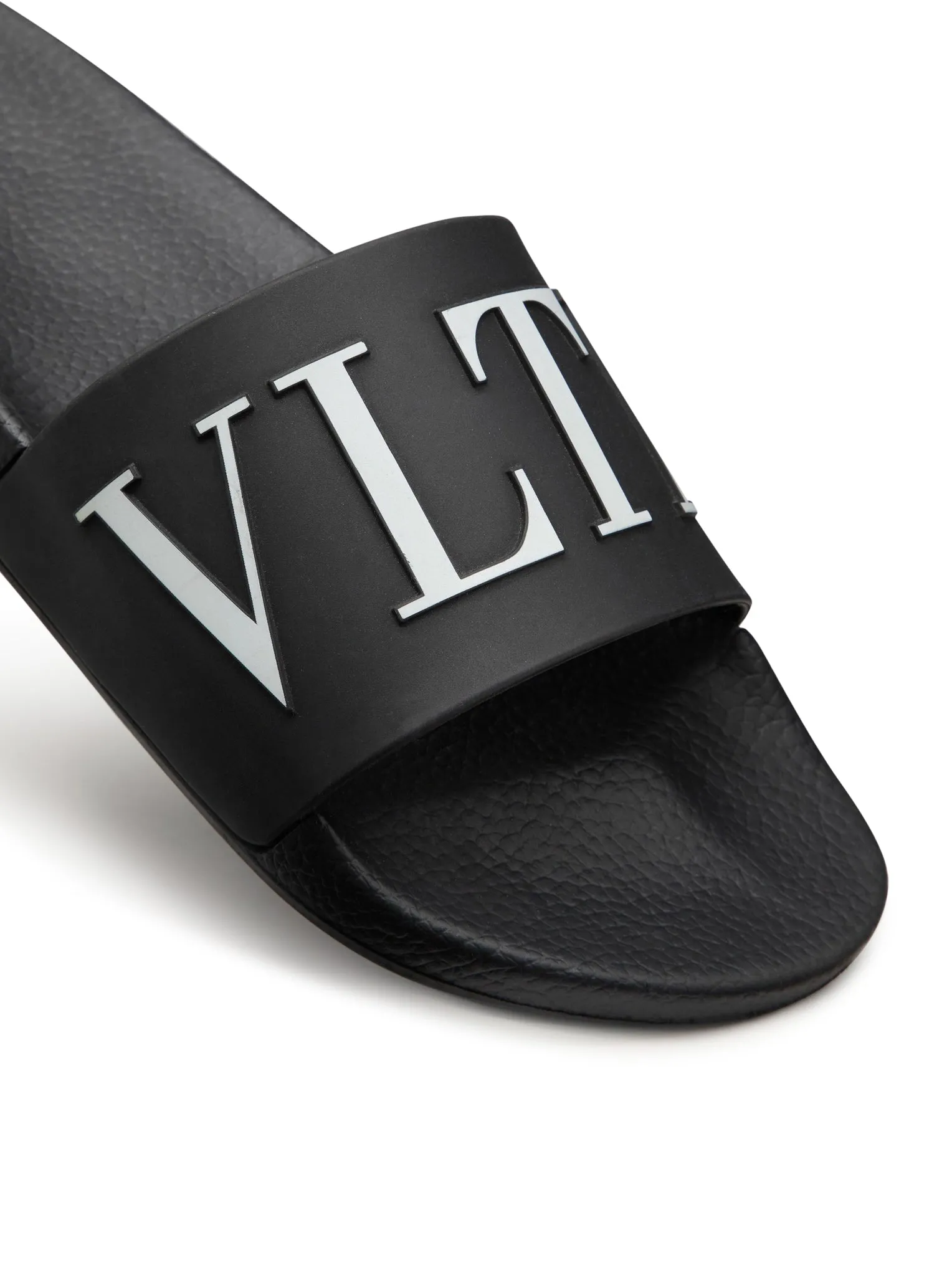 SLIDER VLTN RUBBER SANDAL