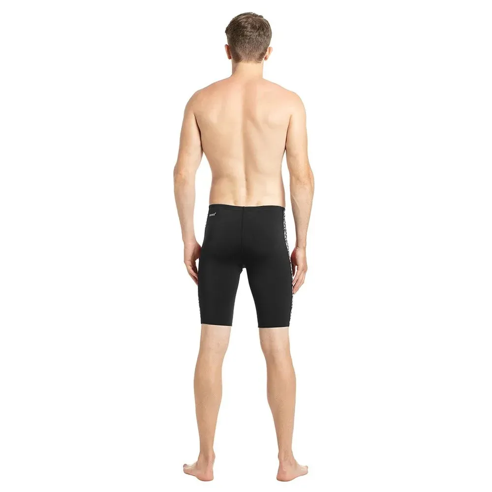 Speedo Men's Boomstar Splice Jammer (Black/White)