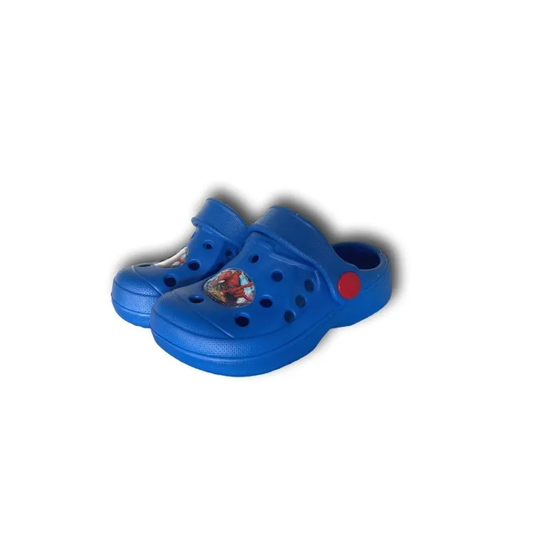 Spiderman SPP9272 Ciabatte Clogs Bambino Mare Piscina Casa Blu Royal