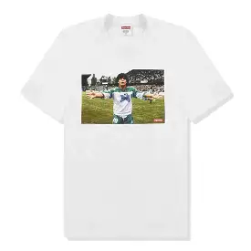 Supreme Maradona White T Shirt