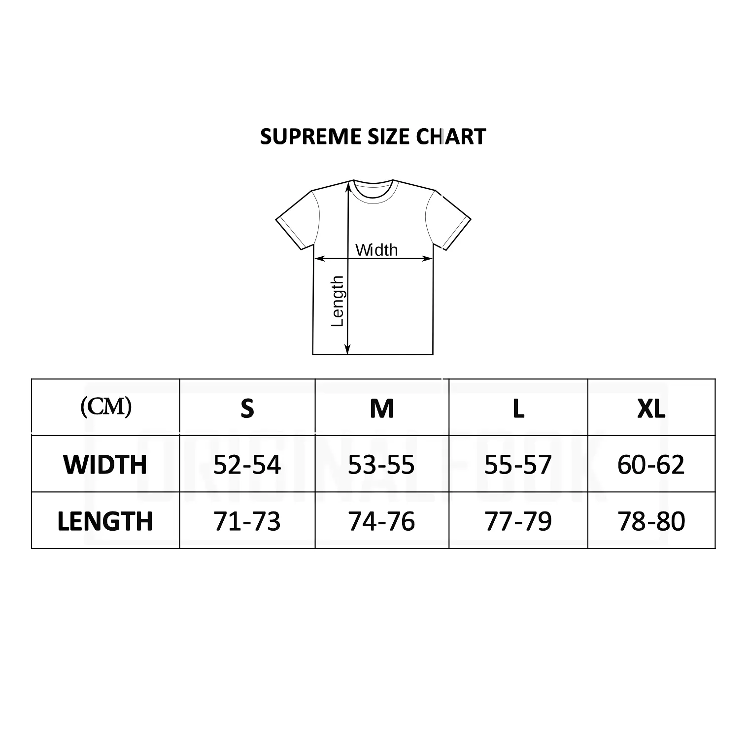 Supreme NYC Tee Black