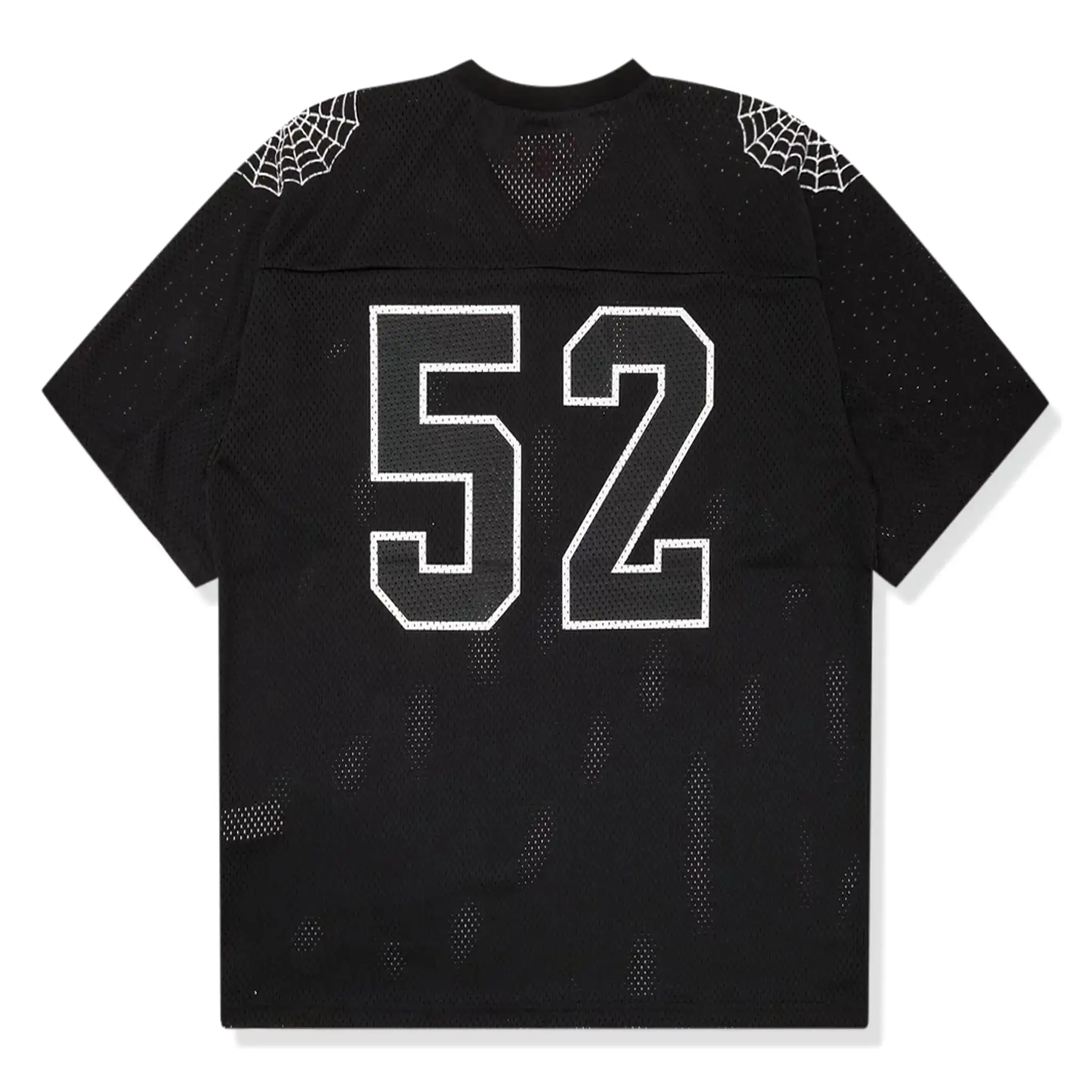 Supreme Spiderweb Black Football Jersey