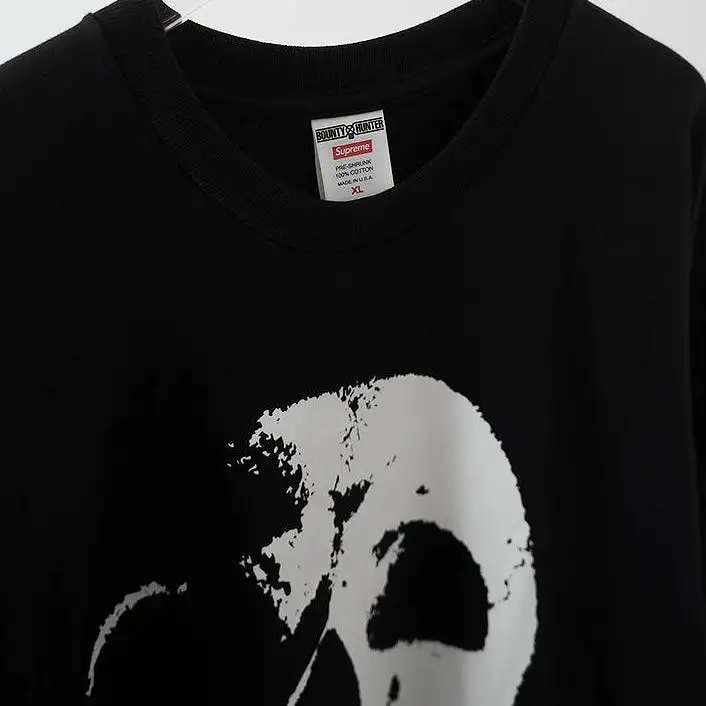 Supreme X Bounty Hunter Skulls Tee Black