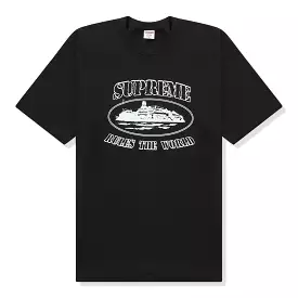 Supreme x Corteiz Rules The World Black T Shirt