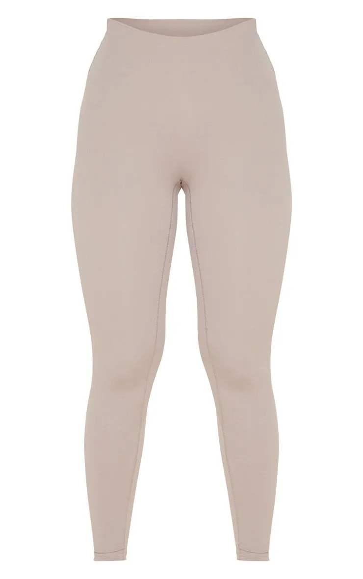 Taupe Sculpt High Waist Leggings | Activewear