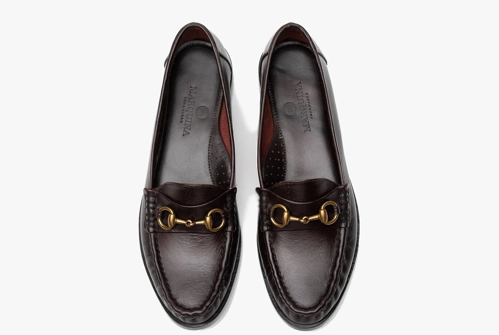 The Bonnie Horsebit Loafers - Oxblood Burgundy