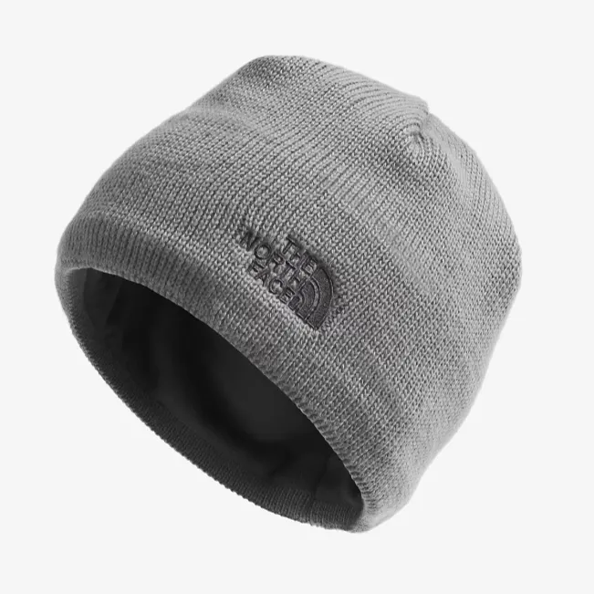 The North Face Medium Heather Grey Bones Recycled Youth Beanie