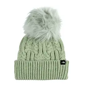 The North Face Misty Sage Oh Mega Fur Pom Beanie