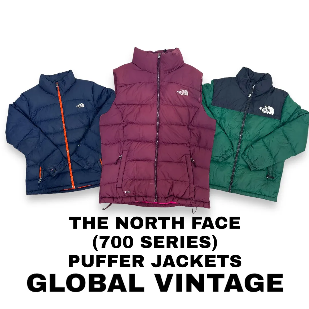 The North Face Puffer 700 Series Puffer Jackets - 8 Pieces