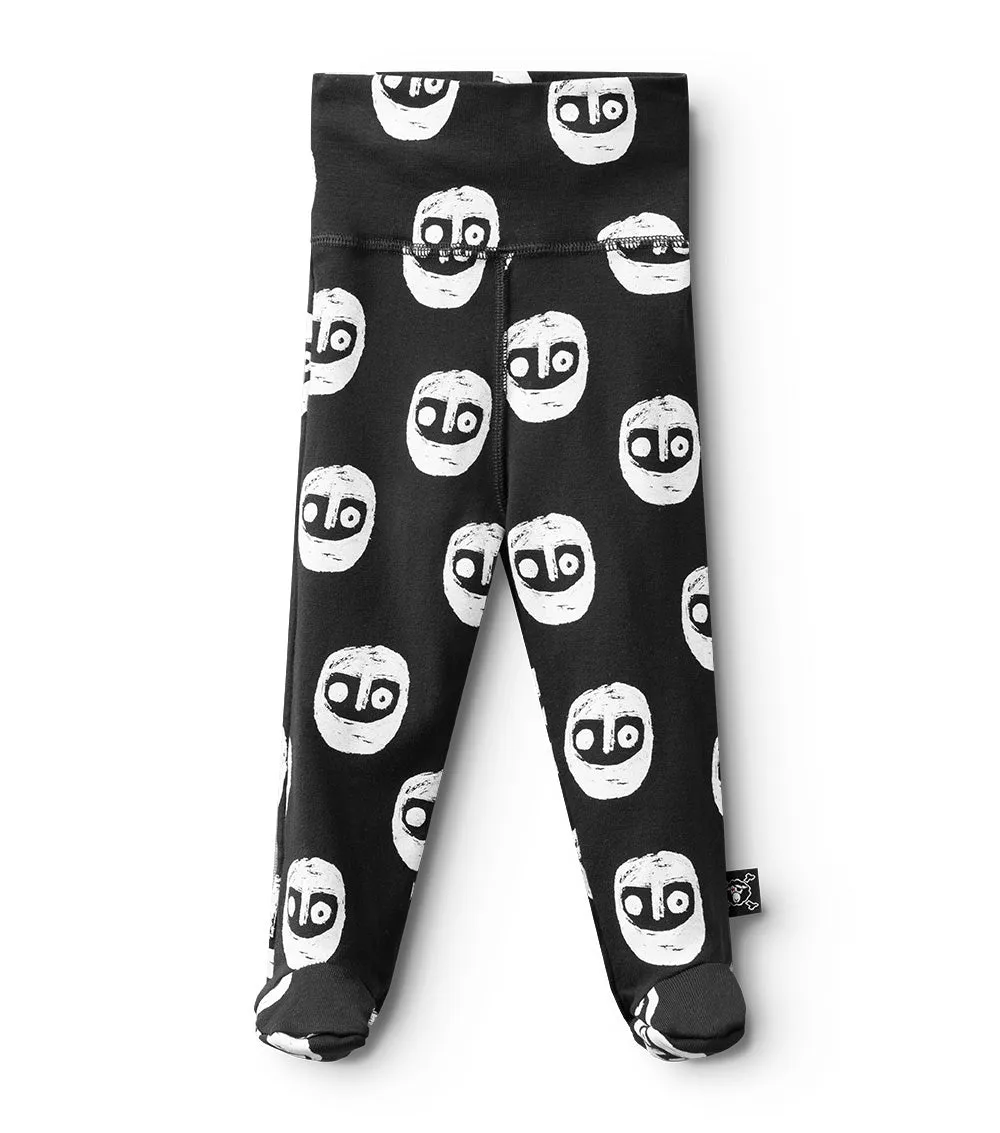 the warriors footed leggings