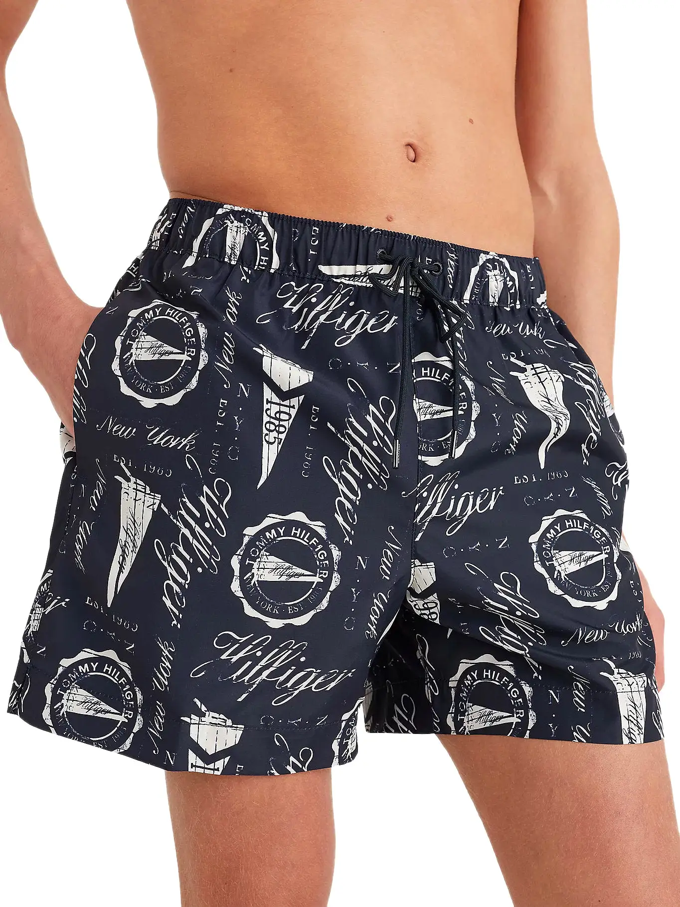 Tommy Hilfiger Mens 'Essential' Floral Print Swim Shorts