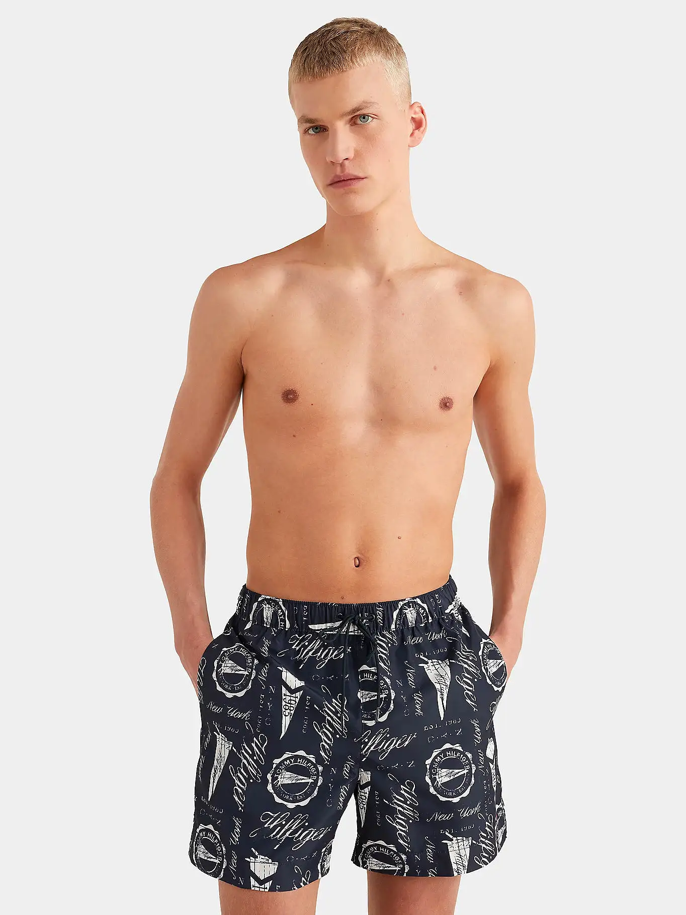 Tommy Hilfiger Mens 'Essential' Floral Print Swim Shorts