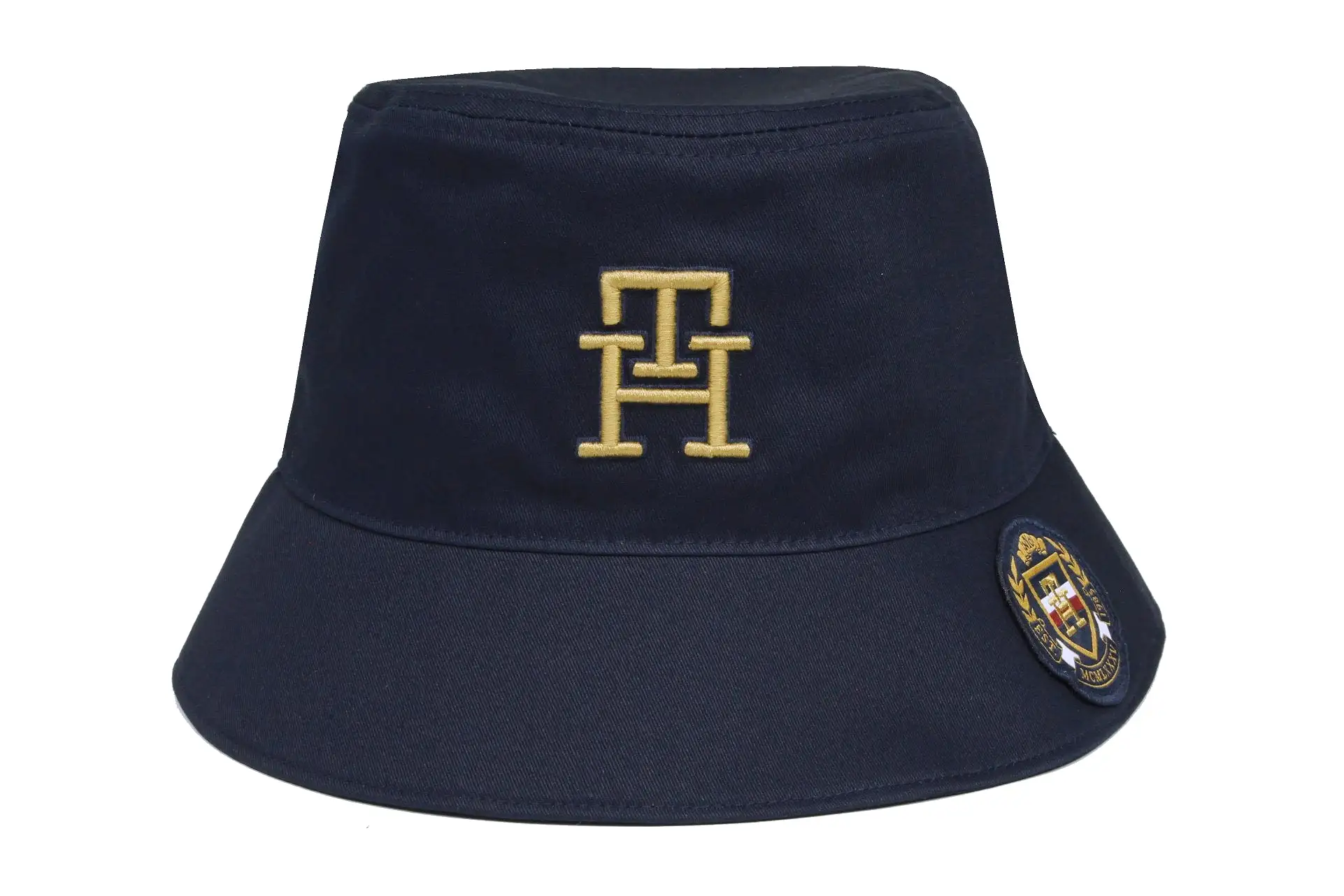 Tommy Hilfiger Mens Th New Prep Badge Bucket Hat