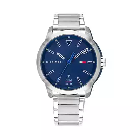 Tommy Hilfiger Mens Watch with Stainless Steel Strap - 1791620