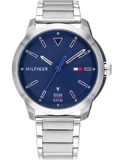 Tommy Hilfiger Mens Watch with Stainless Steel Strap - 1791620