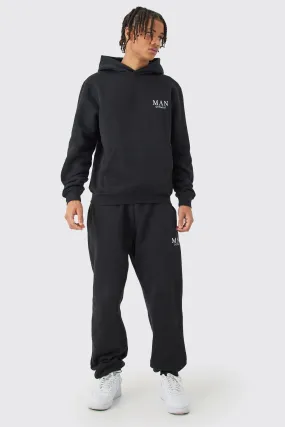 Tracksuits | Man Basic Hooded Tracksuit | boohooMAN