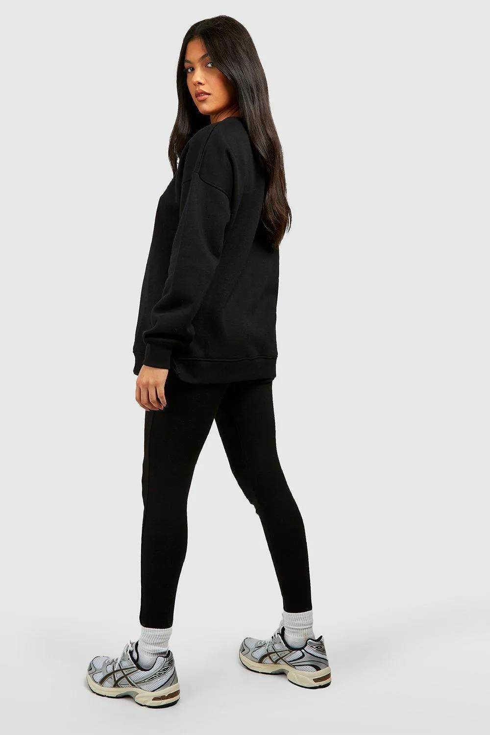 Tracksuits | Maternity Side Split Sweatshirt & Legging Set | boohoo