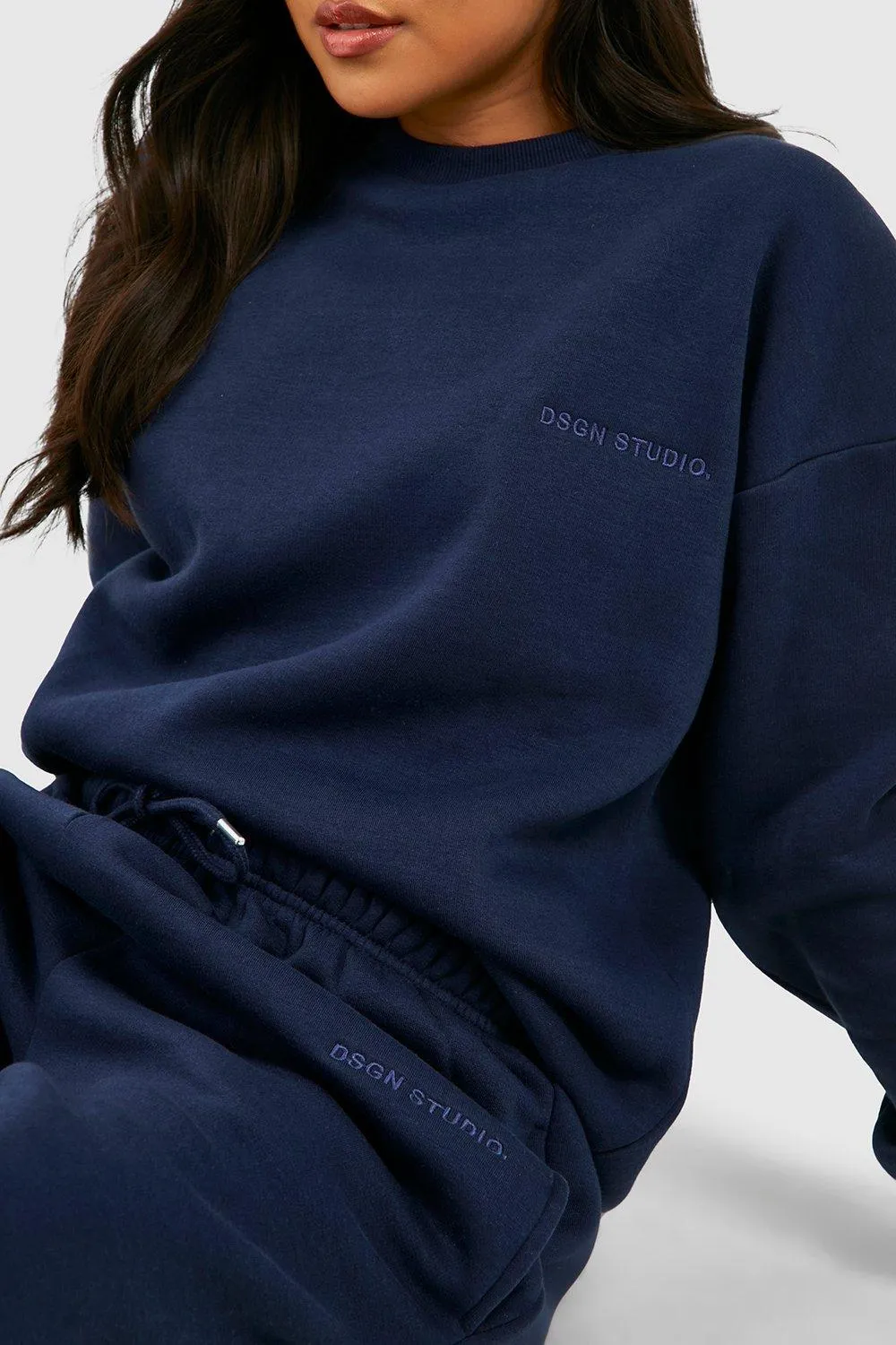 Tracksuits | Petite Dsgn Studio Embroided Tracksuit | boohoo