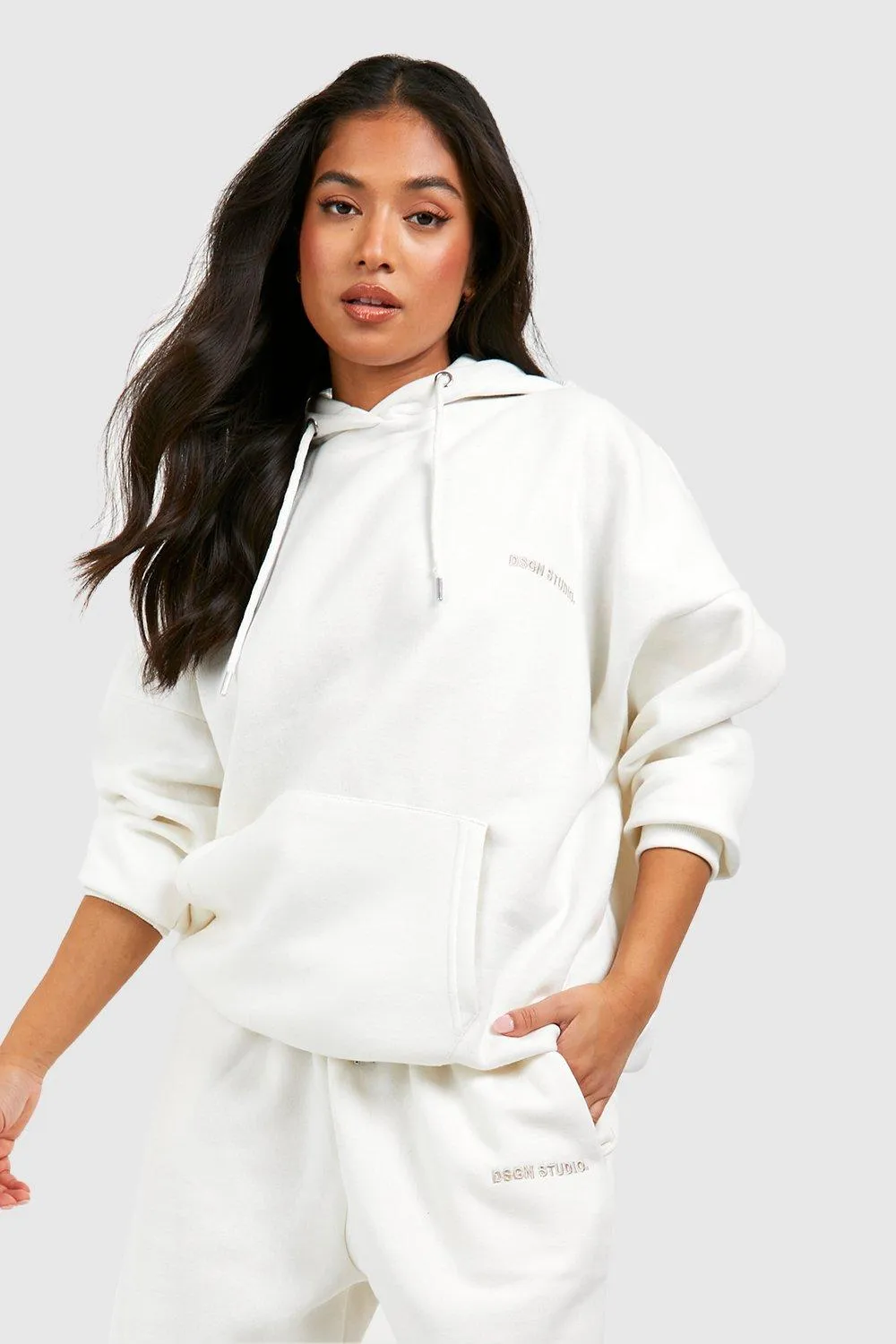 Tracksuits | Petite Dsgn Studio Hooded Tracksuit | boohoo