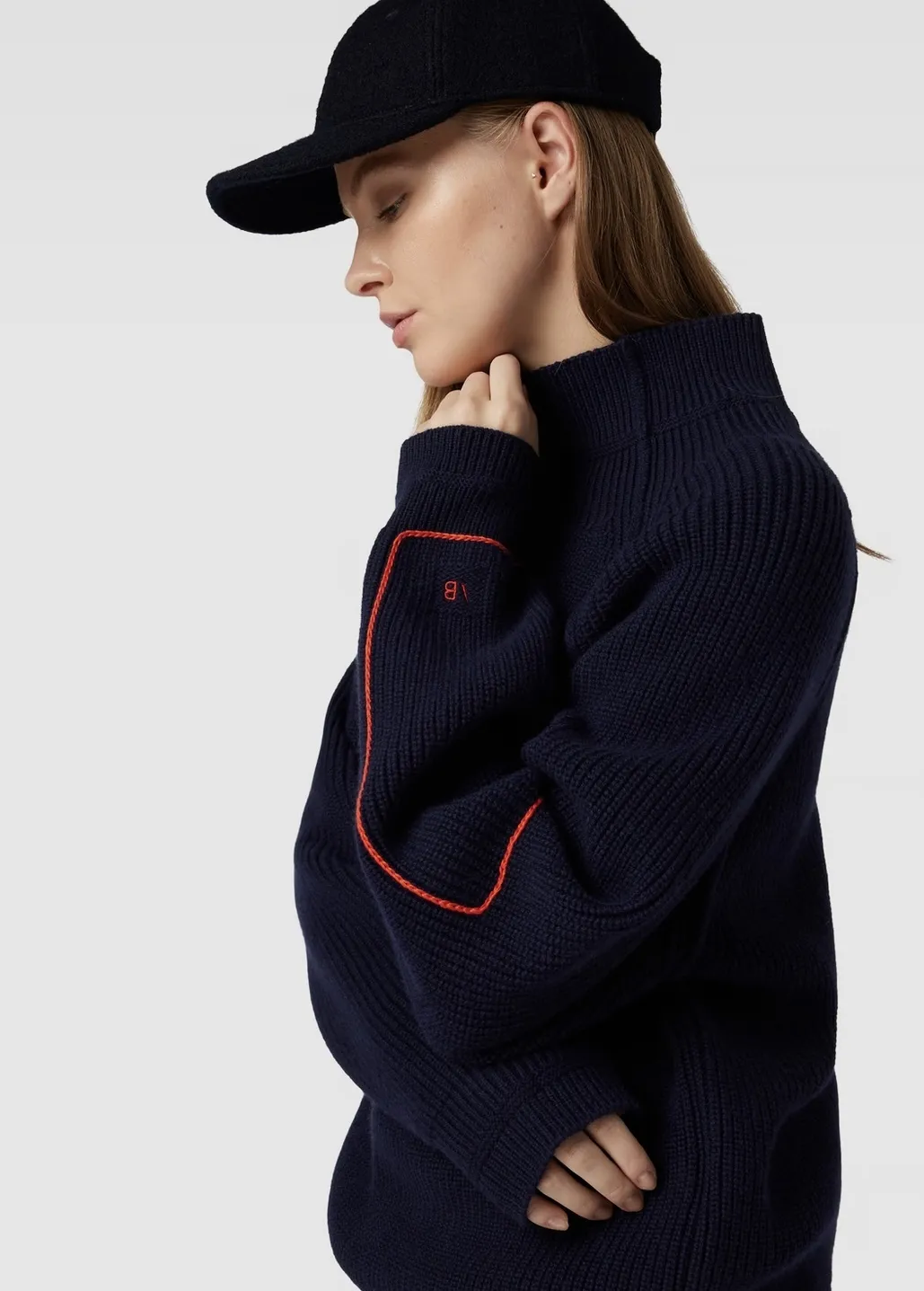 Victoria Beckham  |Casual Style Wool Long Sleeves Plain High-Neck